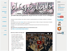 Tablet Screenshot of digi-lab.org
